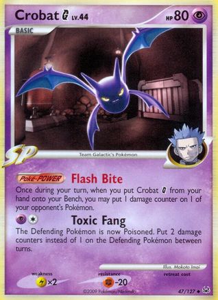 Crobat G (47)/127 Uncommon
