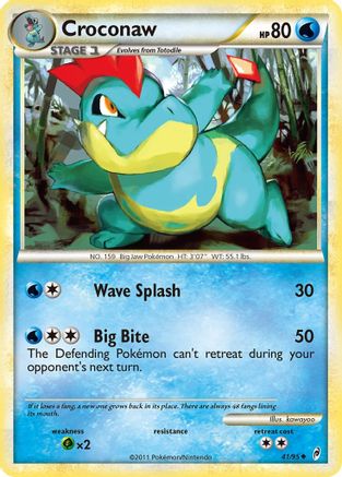 Croconaw (41)/95 Uncommon