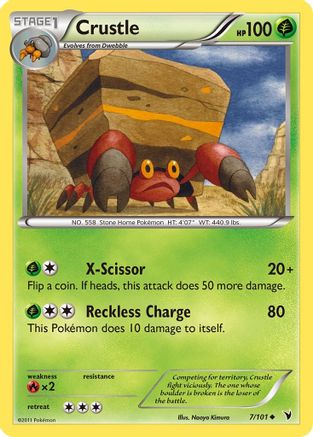 Crustle (7)/101 Uncommon