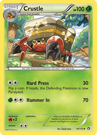 Crustle (14)/113 Uncommon