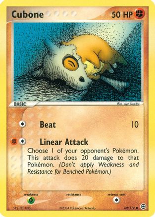Cubone (60)/112 Common