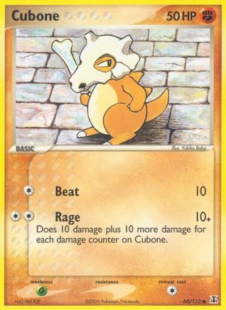 Cubone (60)/113 Common Reverse Holofoil