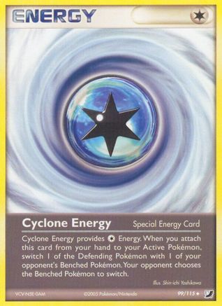 Cyclone Energy (99)/115 Uncommon Reverse Holofoil