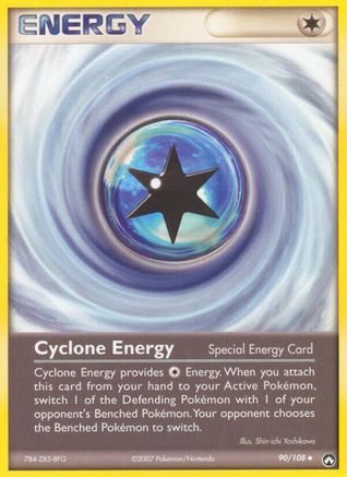 Cyclone Energy (90)/108 Uncommon Reverse Holofoil