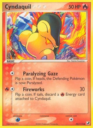 Cyndaquil (54)/115 Common Reverse Holofoil