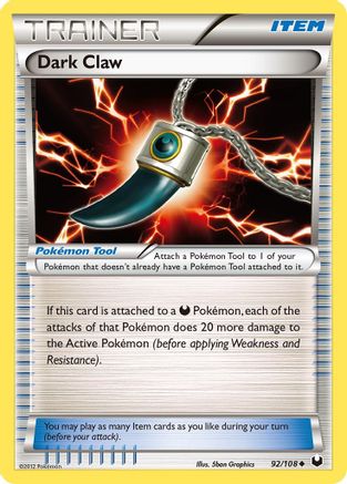 Dark Claw (92)/108 Uncommon