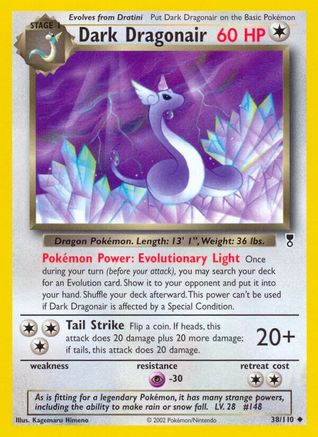 Dark Dragonair (38)/110 Uncommon Reverse Holofoil
