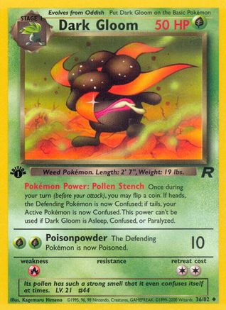 Dark Gloom (36)/82 Uncommon 1st Edition