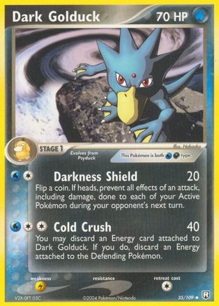Dark Golduck (35)/109 Uncommon Reverse Holofoil