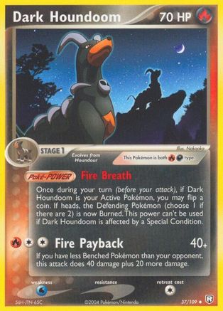 Dark Houndoom - 037/109 (37)/109 Uncommon
