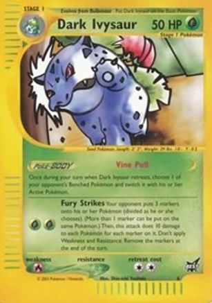 Dark Ivysaur - 6 (6)/9 Promo