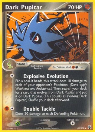 Dark Pupitar - 040/109 (40)/109 Uncommon