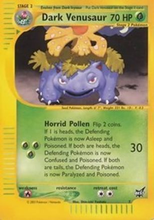 Dark Venusaur - 7 (7)/9 Promo