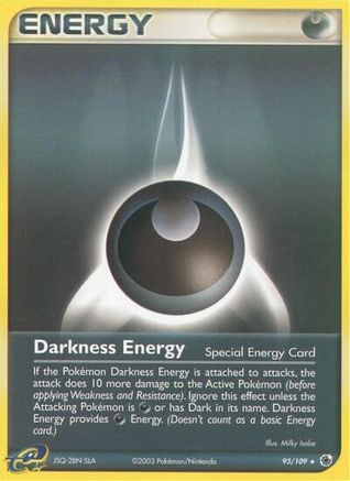 Darkness Energy (Special) (93)/109 Rare