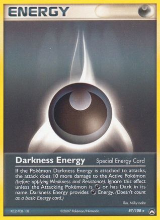Darkness Energy (Special) (87)/108 Rare