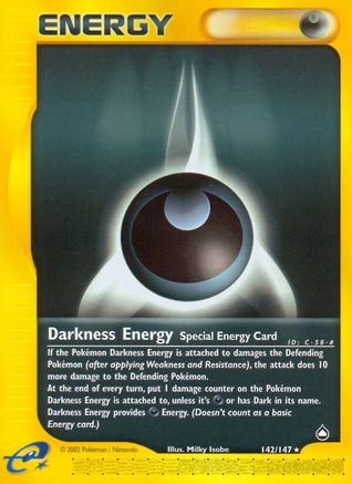 Darkness Energy (142)/147 Rare Reverse Holofoil