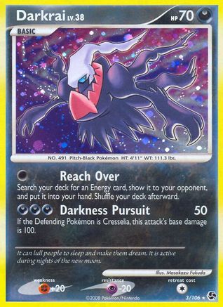 Darkrai (3) (3)/106 Holo Rare Holofoil