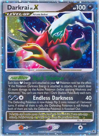 Darkrai LV.X - DP19 (DP19)/56 Promo Holofoil