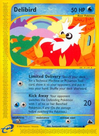Delibird (49)/144 Common Reverse Holofoil