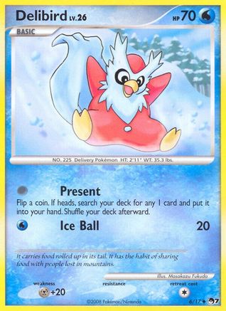 Delibird (6)/17 Uncommon