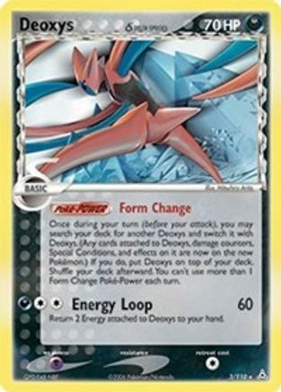 Deoxys (Delta Species - Attack Forme) (3)/110 Holo Rare Holofoil