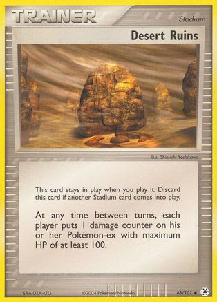 Desert Ruins (88)/101 Uncommon Reverse Holofoil