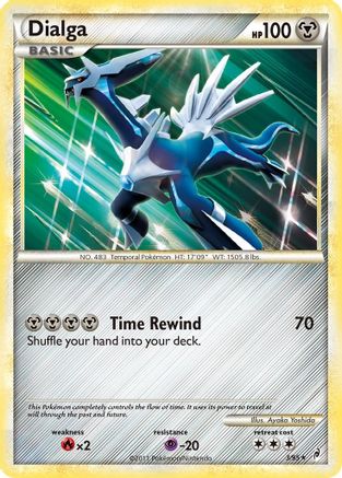 Dialga (3)/95 Holo Rare Reverse Holofoil