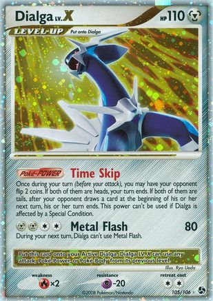 Dialga LV.X (105)/106 Ultra Rare Holofoil