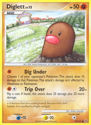 Diglett (72)/127 Common