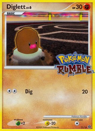 Diglett (11)/16 Promo