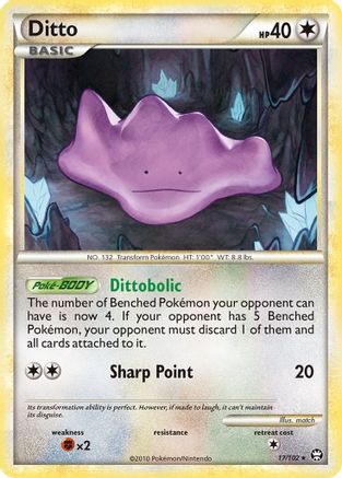Ditto (17)/102 Rare