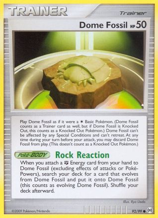 Dome Fossil/99 Common