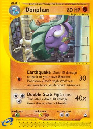 Donphan (7)/147 Rare