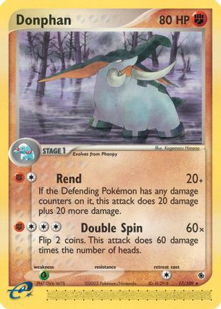 Donphan (17)/109 Rare