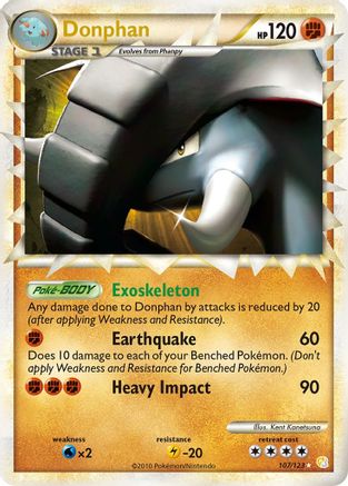 Donphan (Prime) (107)/123 Ultra Rare Holofoil