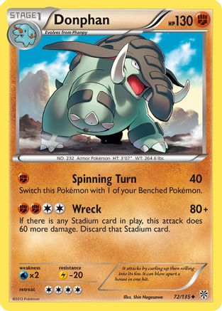 Donphan (72)/135 Uncommon