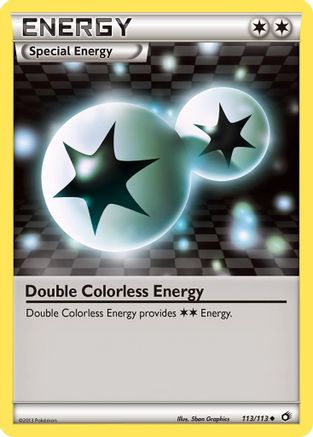 Double Colorless Energy (113)/113 Uncommon