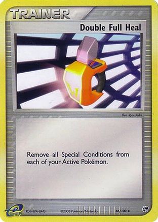 Double Full Heal (86)/100 Uncommon Reverse Holofoil