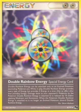 Double Rainbow Energy (4)/17 Rare