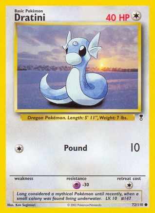 Dratini (72)/110 Common Reverse Holofoil