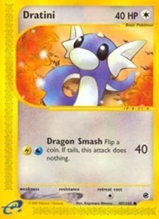 Dratini (107)/165 Common Reverse Holofoil