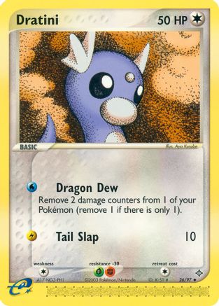 Dratini (26)/97 Uncommon Reverse Holofoil
