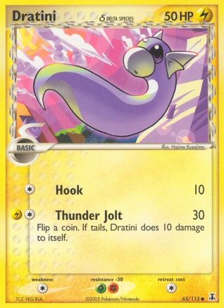 Dratini - 065/113 (Delta Species) (65)/113 Common Reverse Holofoil