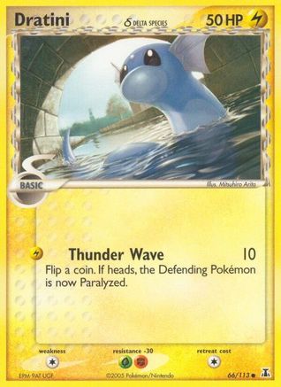 Dratini - 066/113 (Delta Species) (66)/113 Common Reverse Holofoil