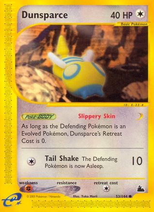 Dunsparce (53)/144 Common Reverse Holofoil