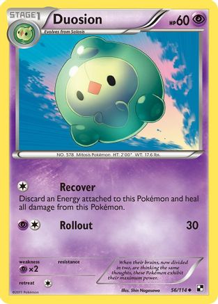 Duosion (56)/114 Uncommon Reverse Holofoil