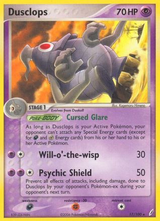 Dusclops (17)/100 Rare