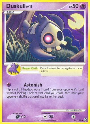 Duskull (86)/132 Common Reverse Holofoil