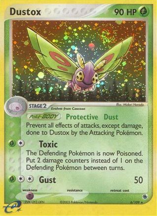 Dustox (6)/109 Holo Rare Reverse Holofoil