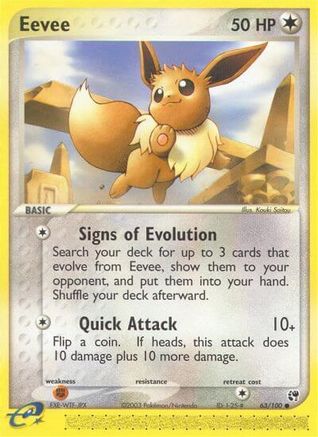 Eevee (63)/100 Common